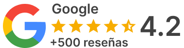 Logo y valoración de Google Review