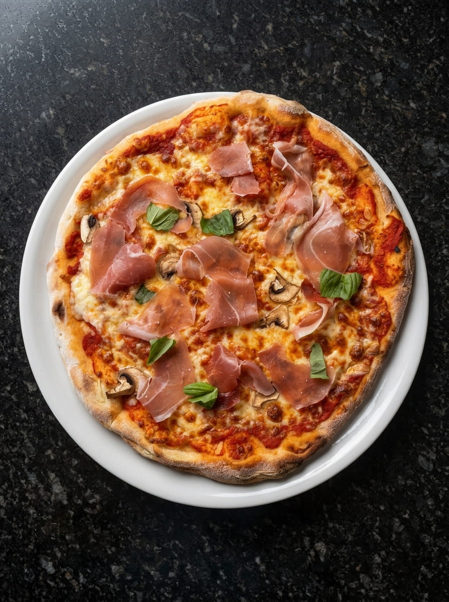 Pizza Camping Pizza de jamón